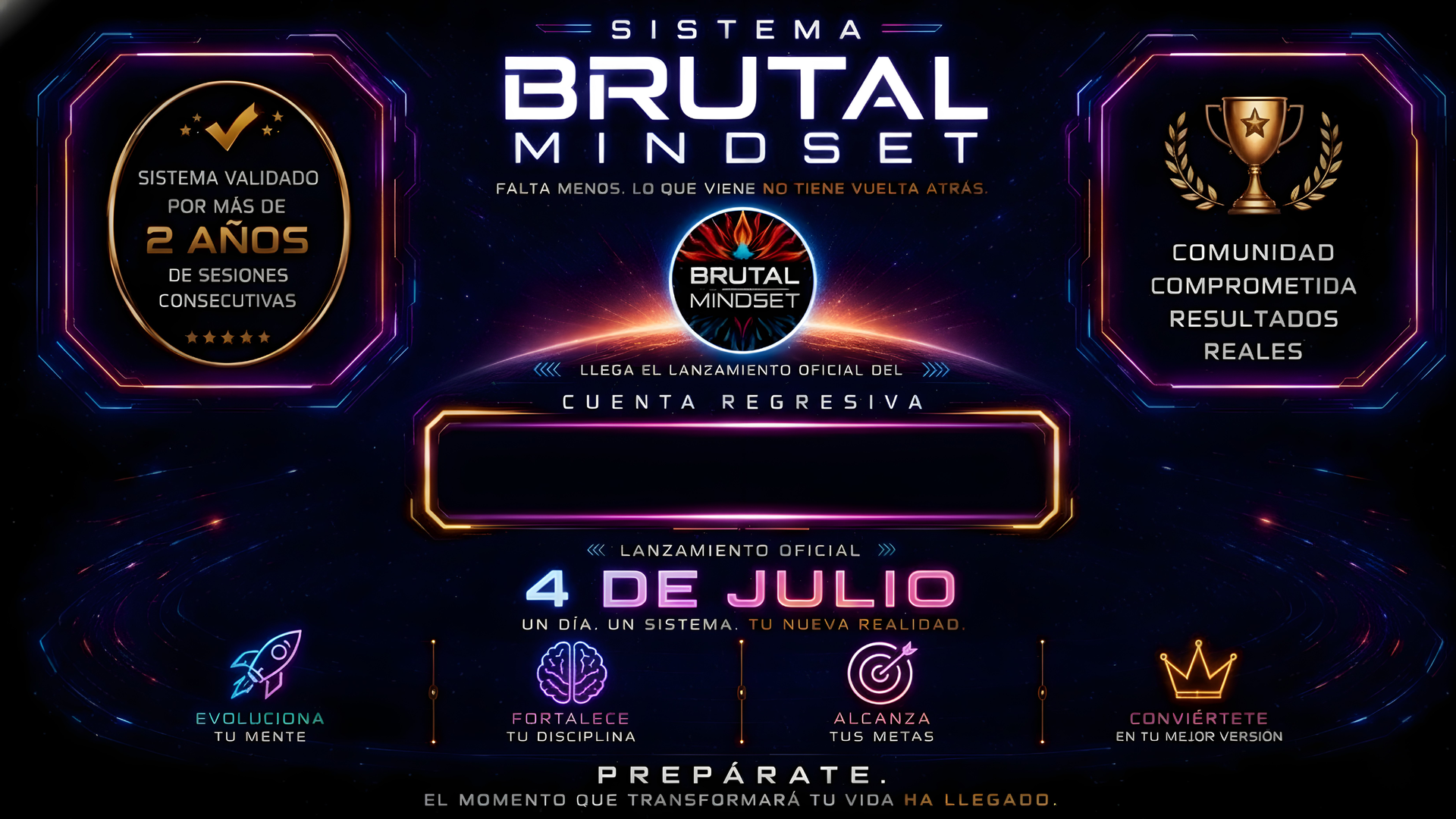 Brutal Mindset Flyer